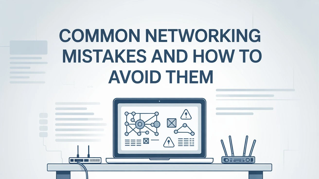 Common Networking Mistakes and How to Avoid Them
